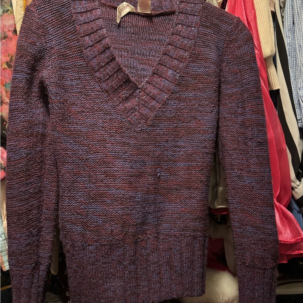 Purple sweater
